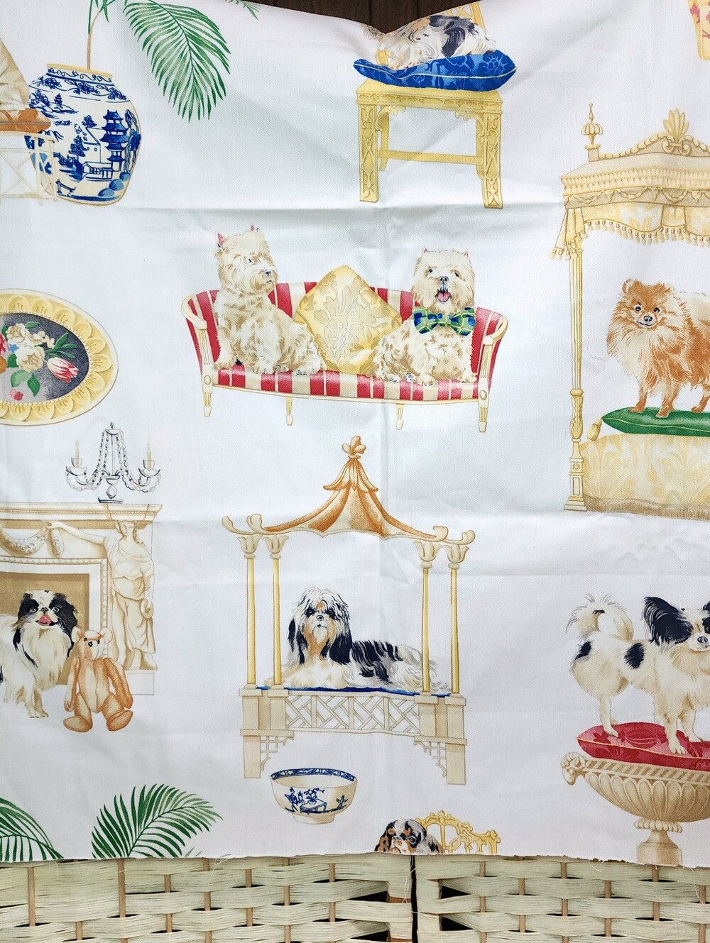 P Kaufmann Best In Show  OOP Cotton Fabric 1 Yard 27" Wide